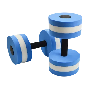 2x Water Aerobics Dumbbell EVA Aquatic Barbell Aqua Fitness