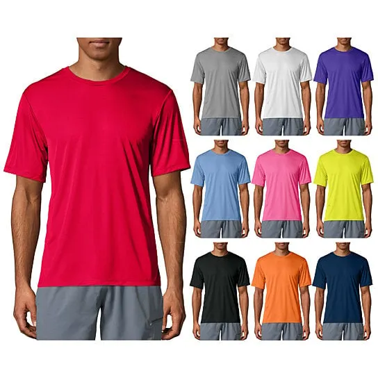 3-Pack Men's Cool Dri-Fit Moisture-Wicking Short Sleeve T-Shirt