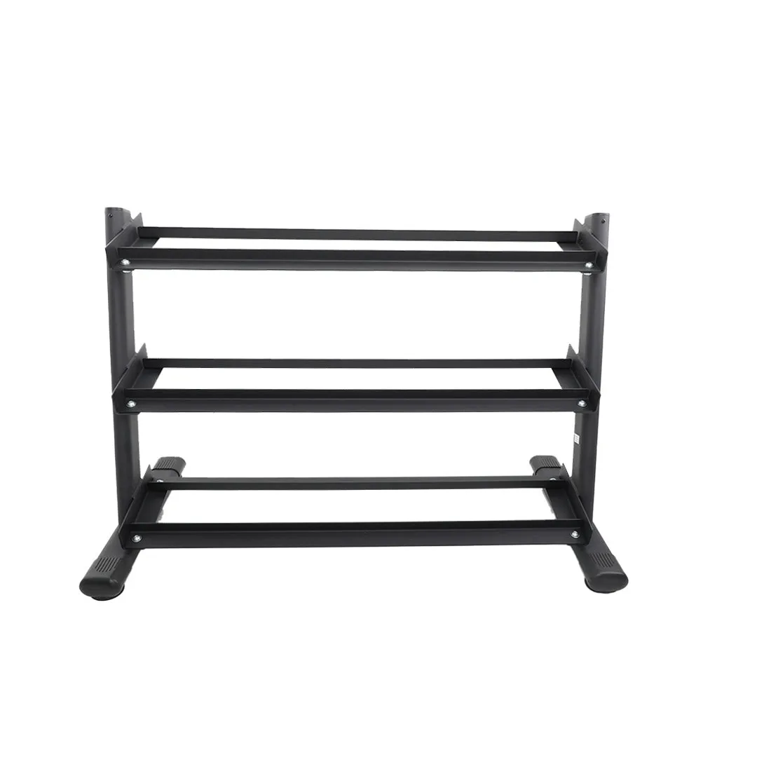 3-Tier Rail Dumbbell Rack