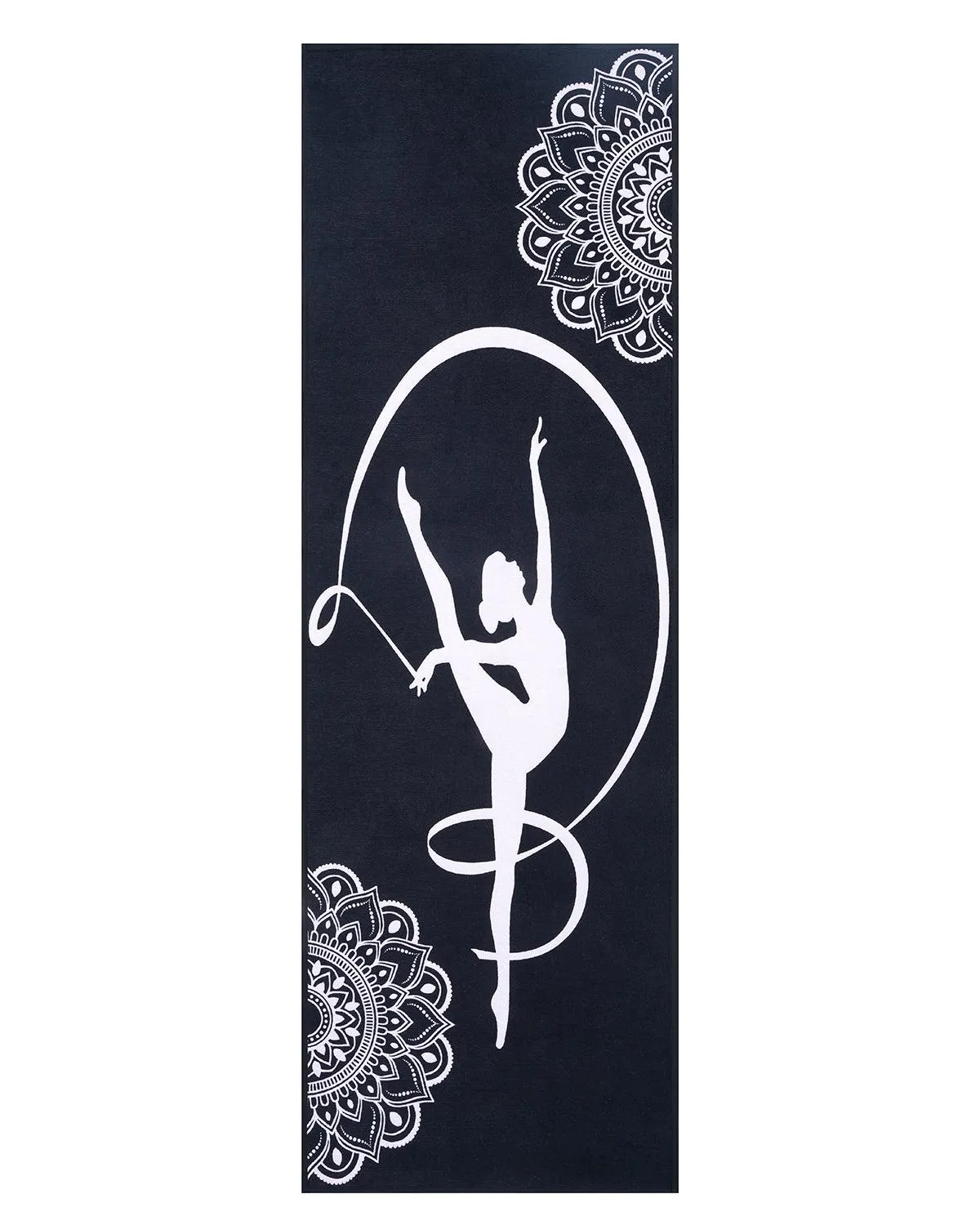 8mm Dancing Girl Black Yoga Mat Online | Grhamoy