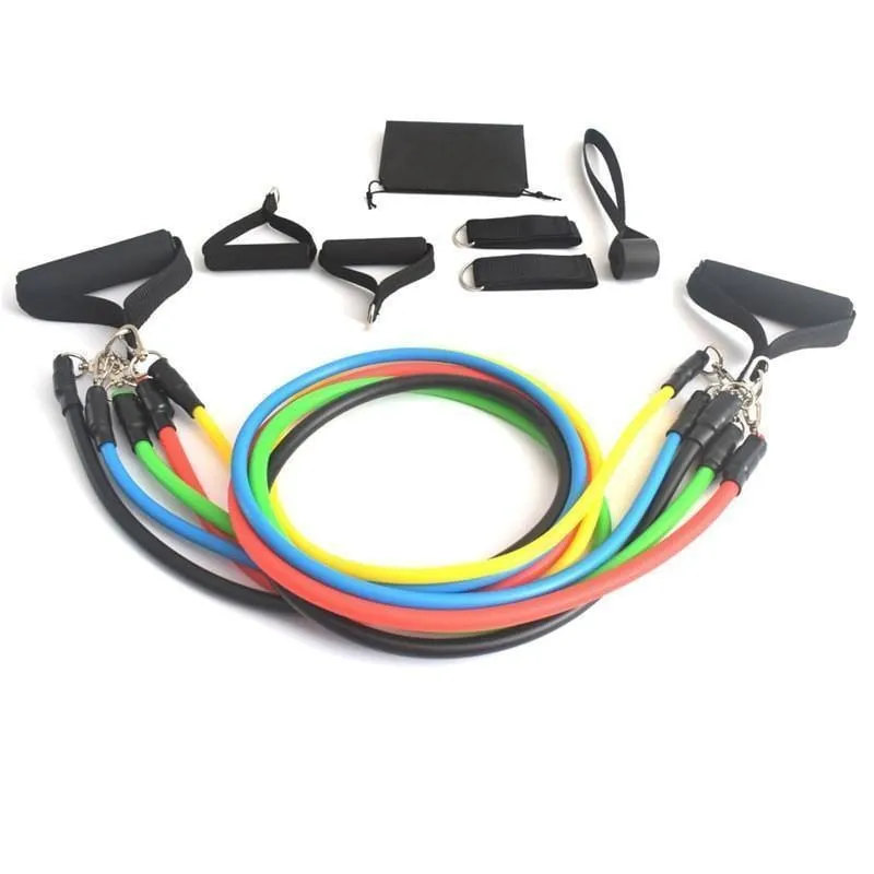 Allrj™ Pro Core Home Gym Resistance Bands - Workout more at home with less.