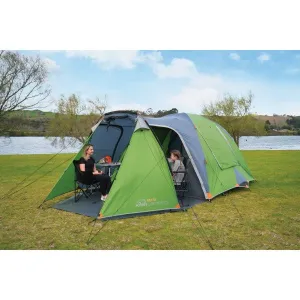 Camping Kea 5E Recreational Tent 5 Person Green and Grey