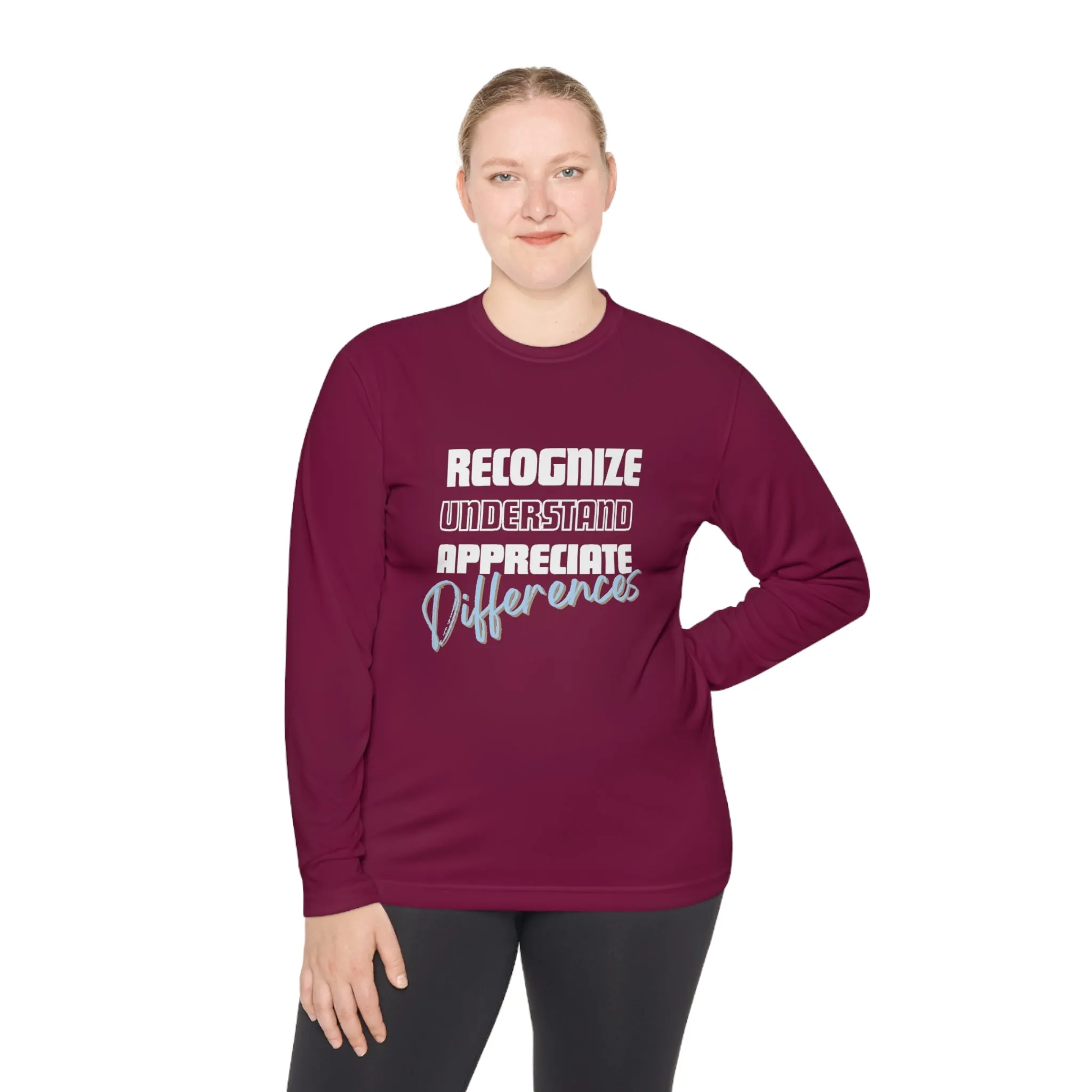 Differences Unisex Lightweight Long Sleeve Tee