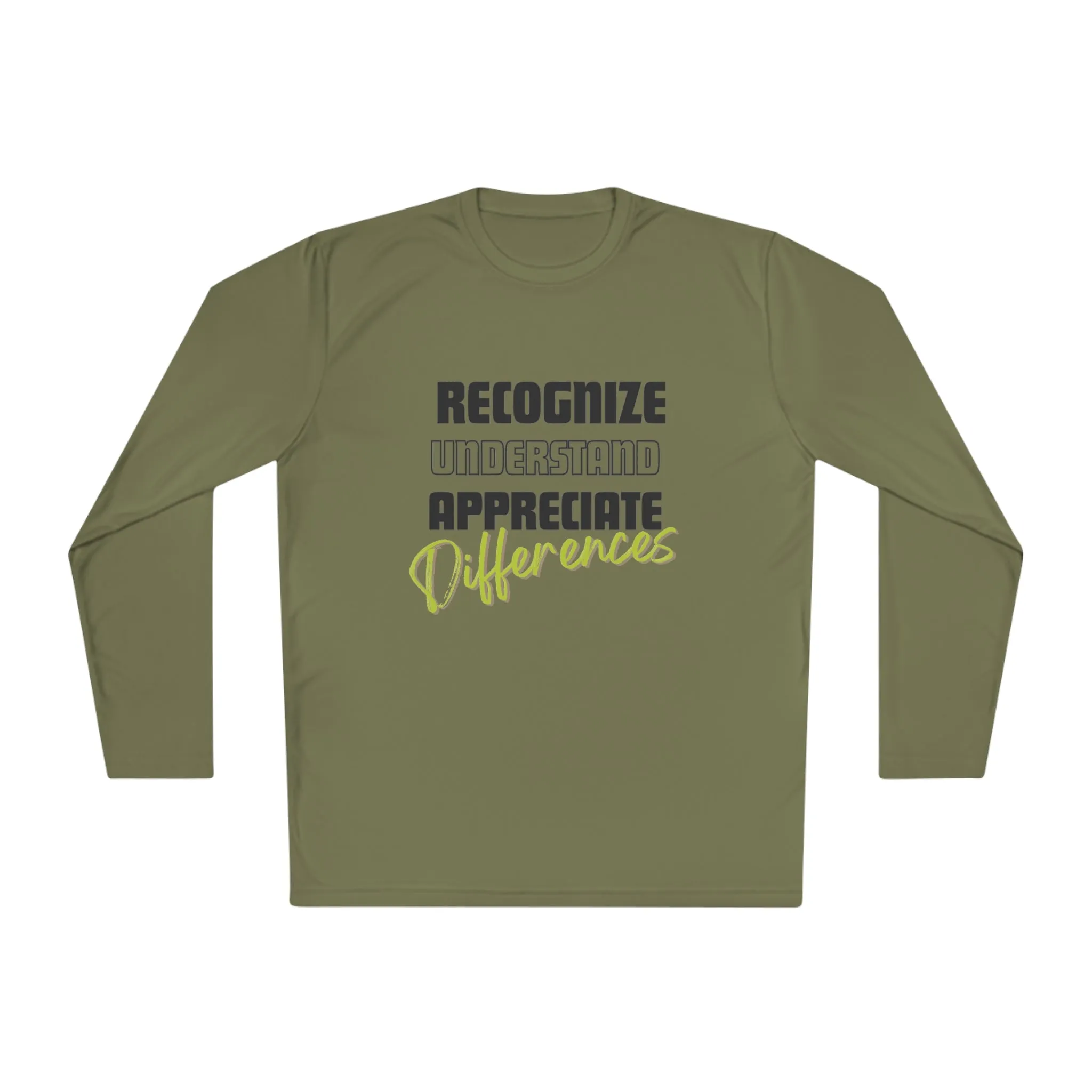 Differences Unisex Lightweight Long Sleeve Tee