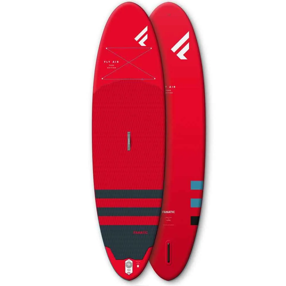 Fanatic 9'8 Fly Air Pure Red Inflatable SUP Package - Inc Paddle