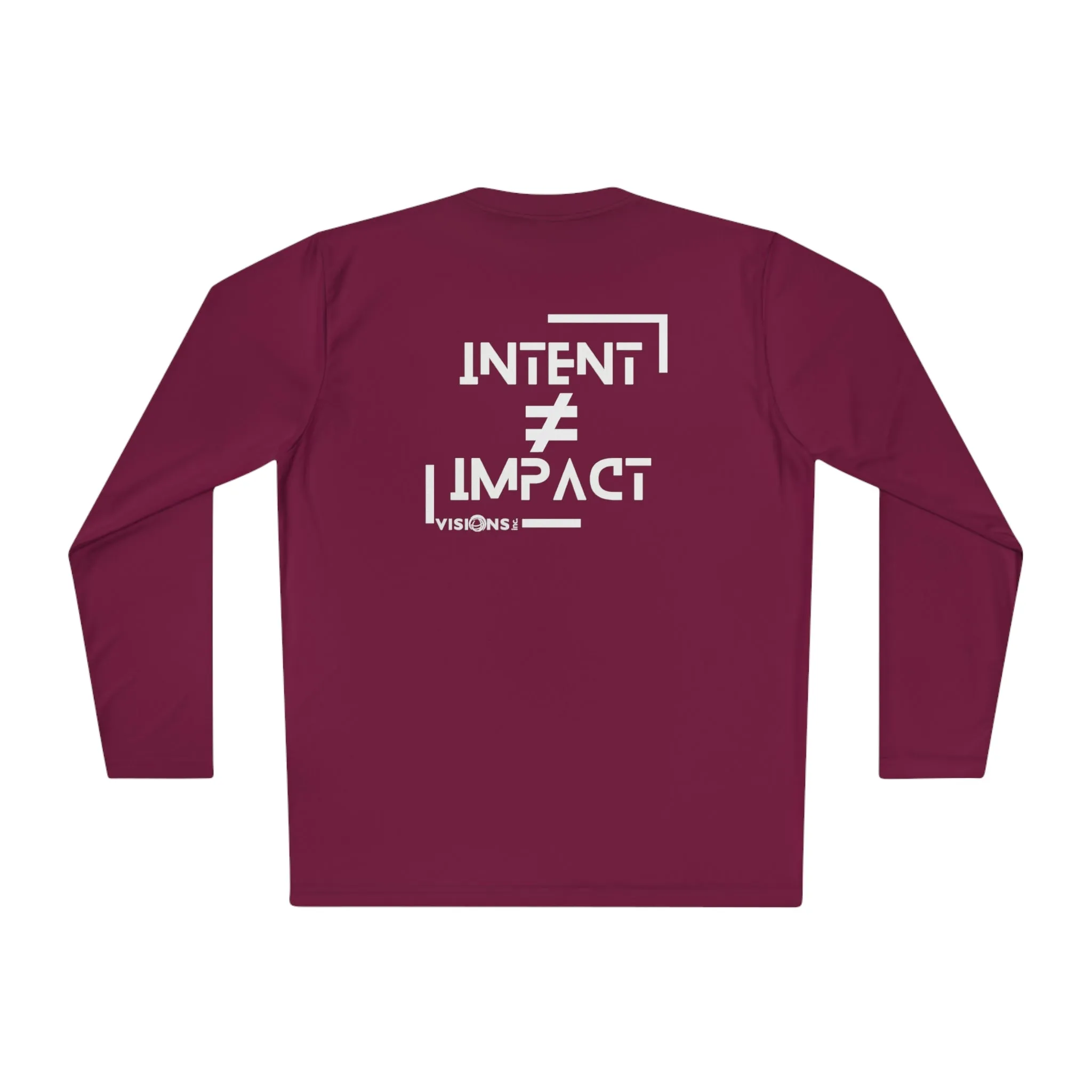 Intent and Impact Unisex Lightweight Long Sleeve Tee