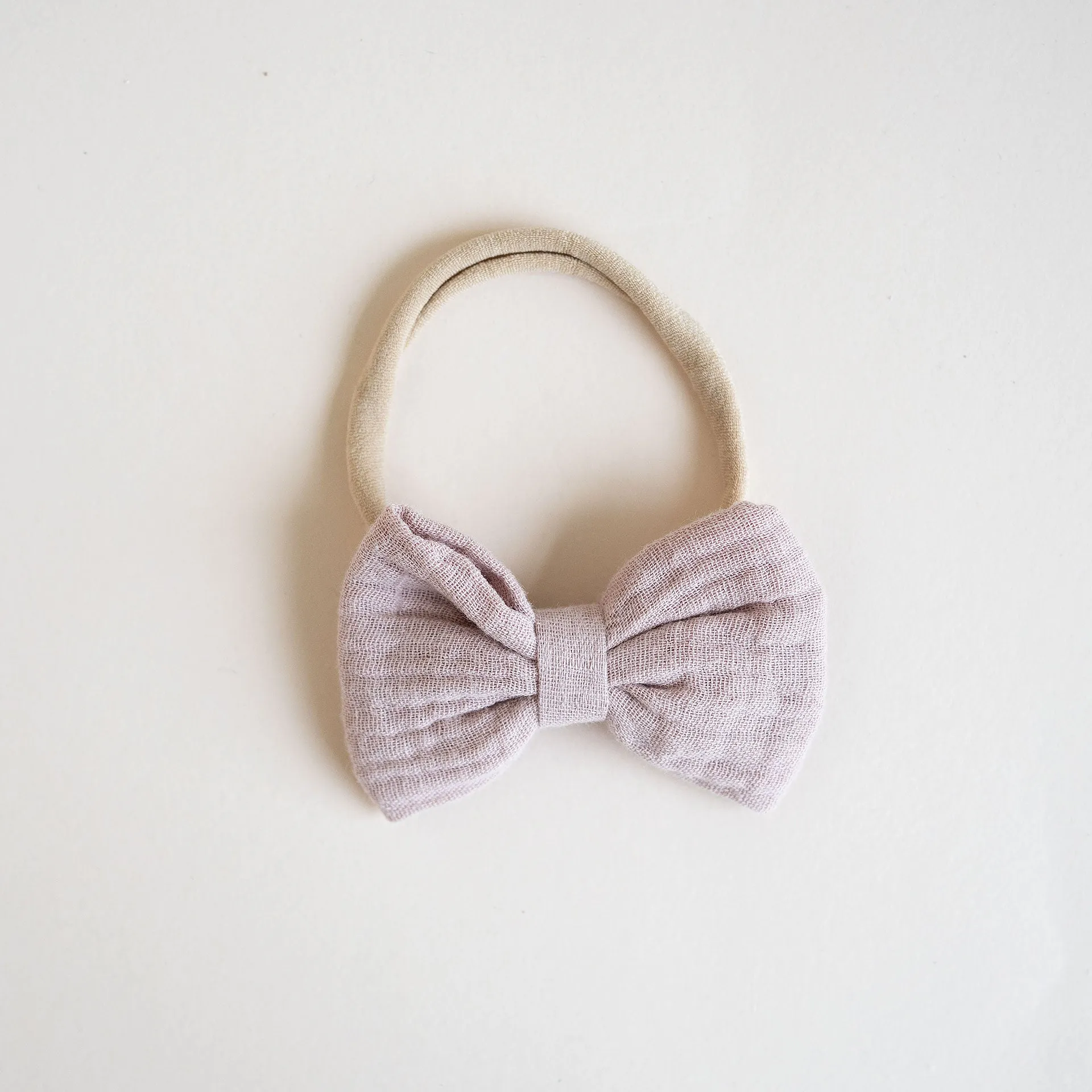 JBØRN Muslin Baby Girl Bow Headband