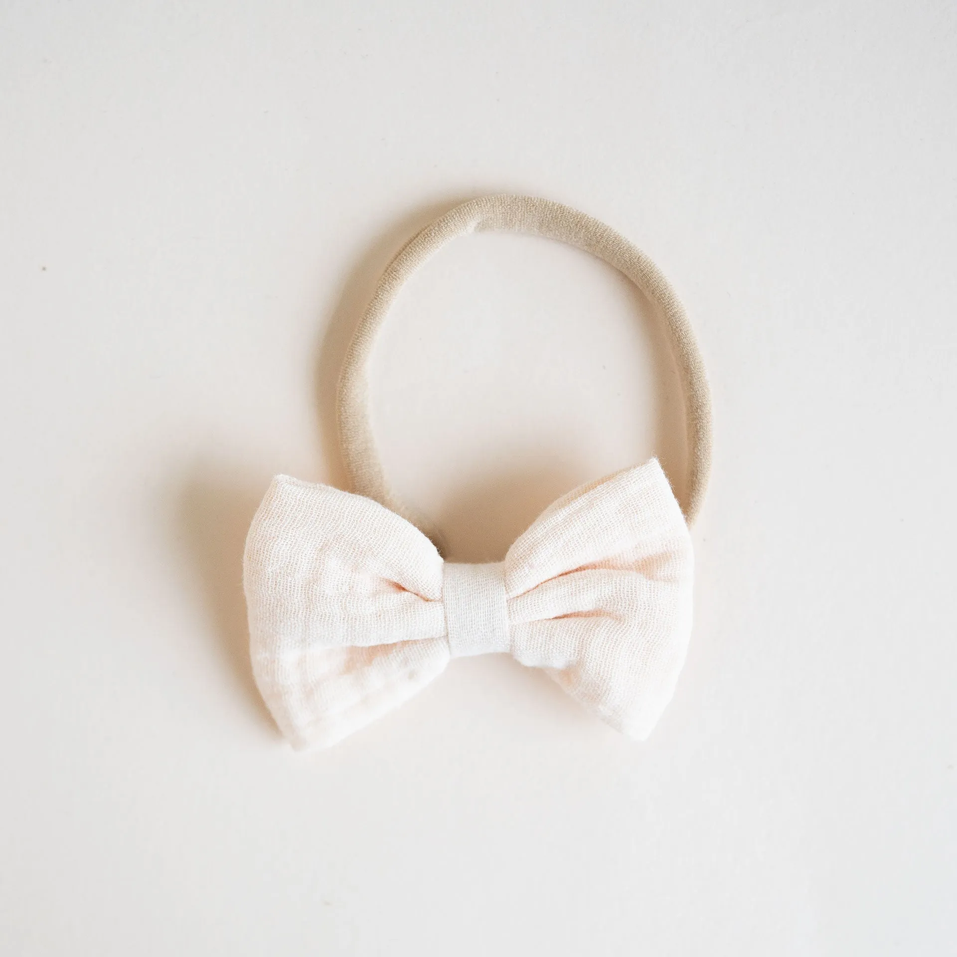 JBØRN Muslin Baby Girl Bow Headband
