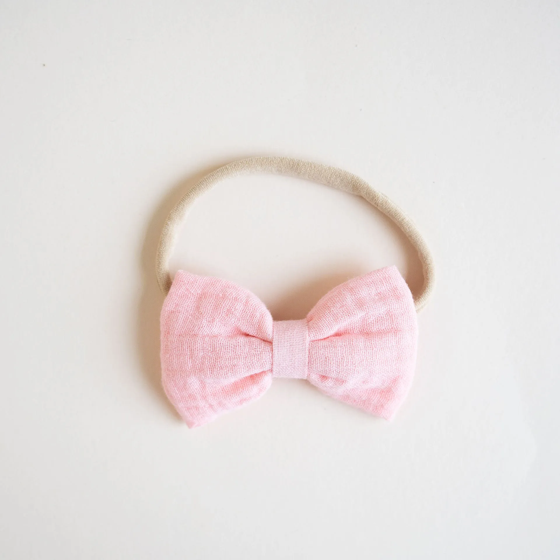 JBØRN Muslin Baby Girl Bow Headband