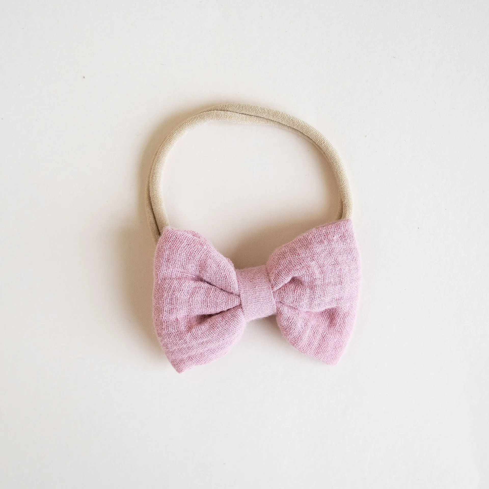 JBØRN Muslin Baby Girl Bow Headband