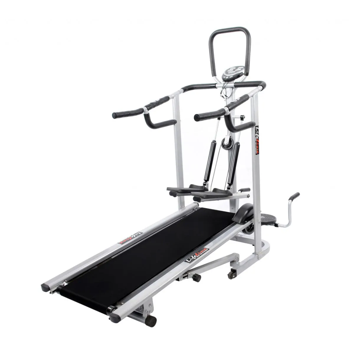 LifeLine Fitness Manual 4 in 1 Treadmill – Dlx with 5 in 1 Resistance Band