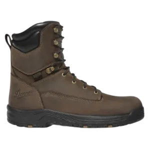 Men's Caliper 8" Plain Toe WTPF 400G Slip Resist Work Boot | Brown