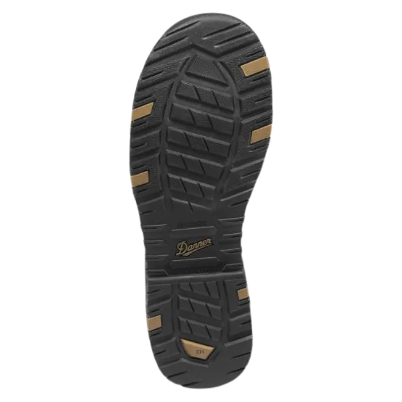 Men's Caliper 8" Plain Toe WTPF 400G Slip Resist Work Boot | Brown