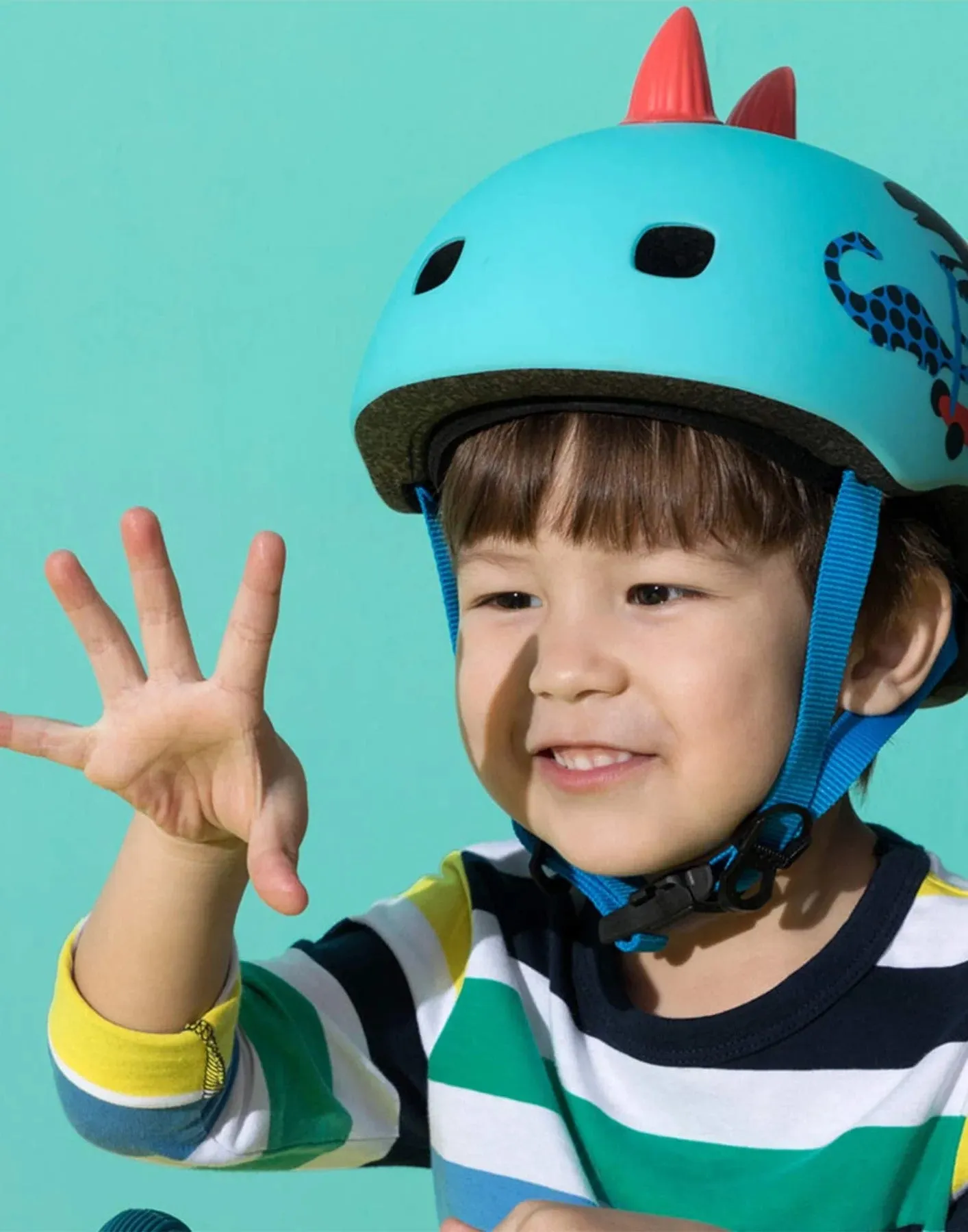 MICRO SCOOTERS - KIDS HELMET: SCOOTERSAURUS