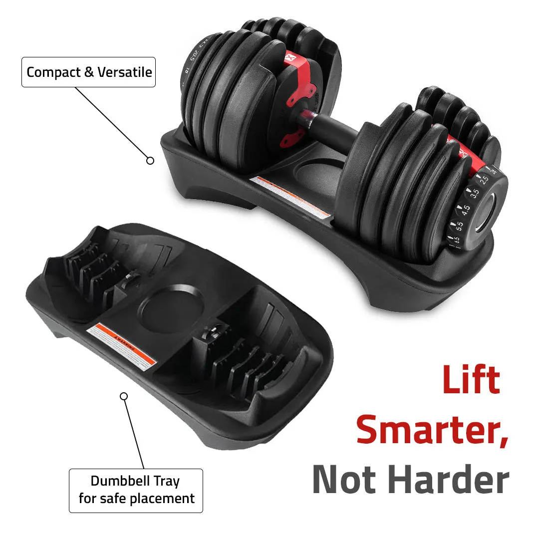 MP-DS024 MAXPRO MAXBELL 24kgs adjustable dumbbells