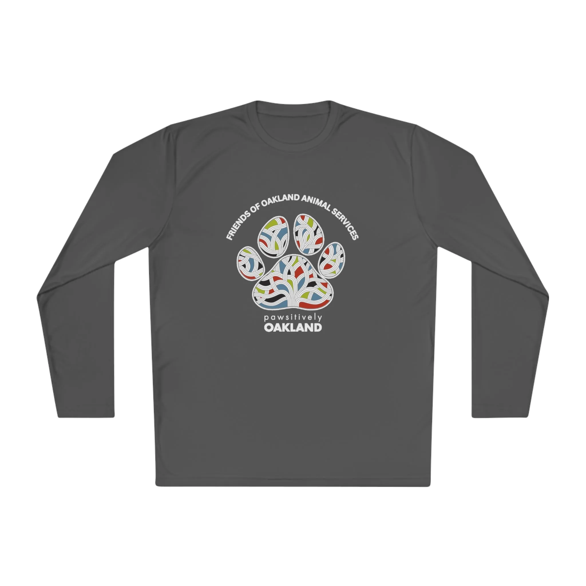 Pawsitively Oakland Unisex Lightweight Long Sleeve Tee