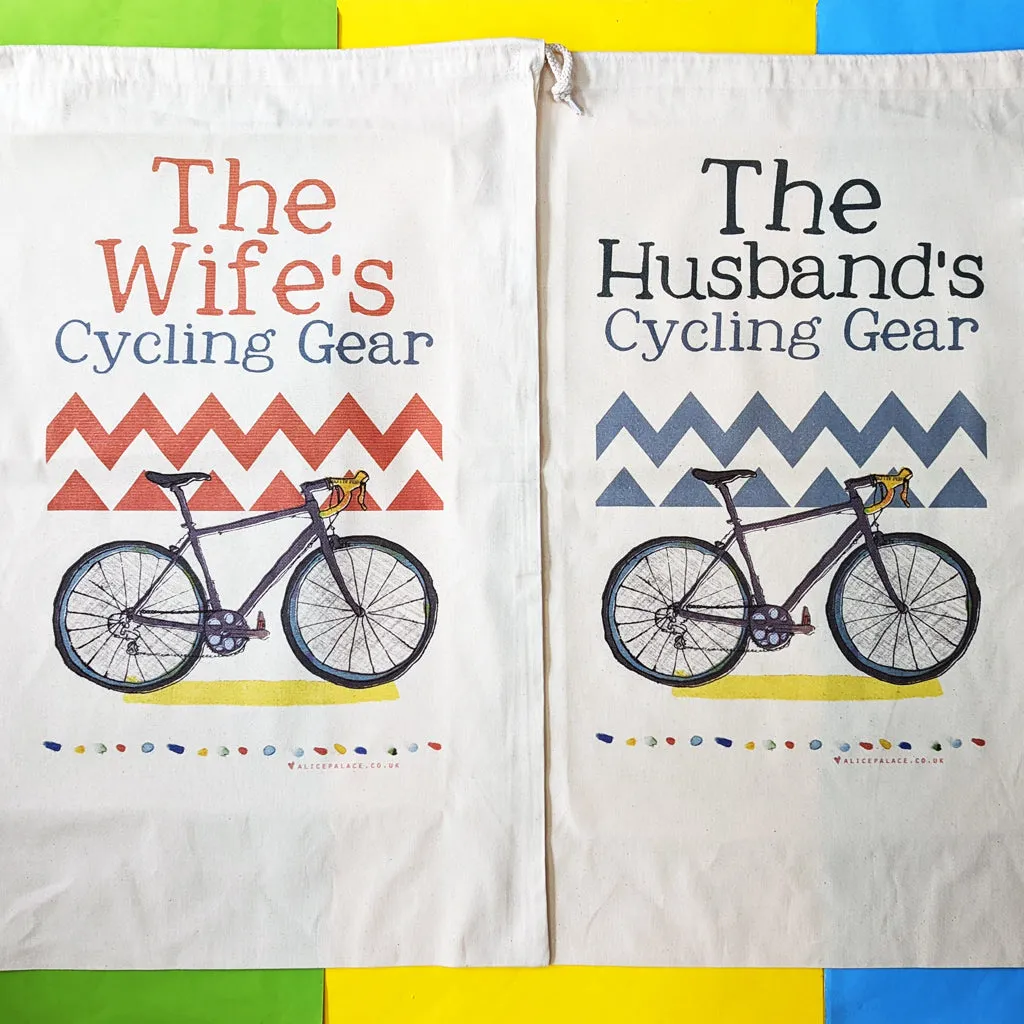 Personalised Cycling Storage Bag