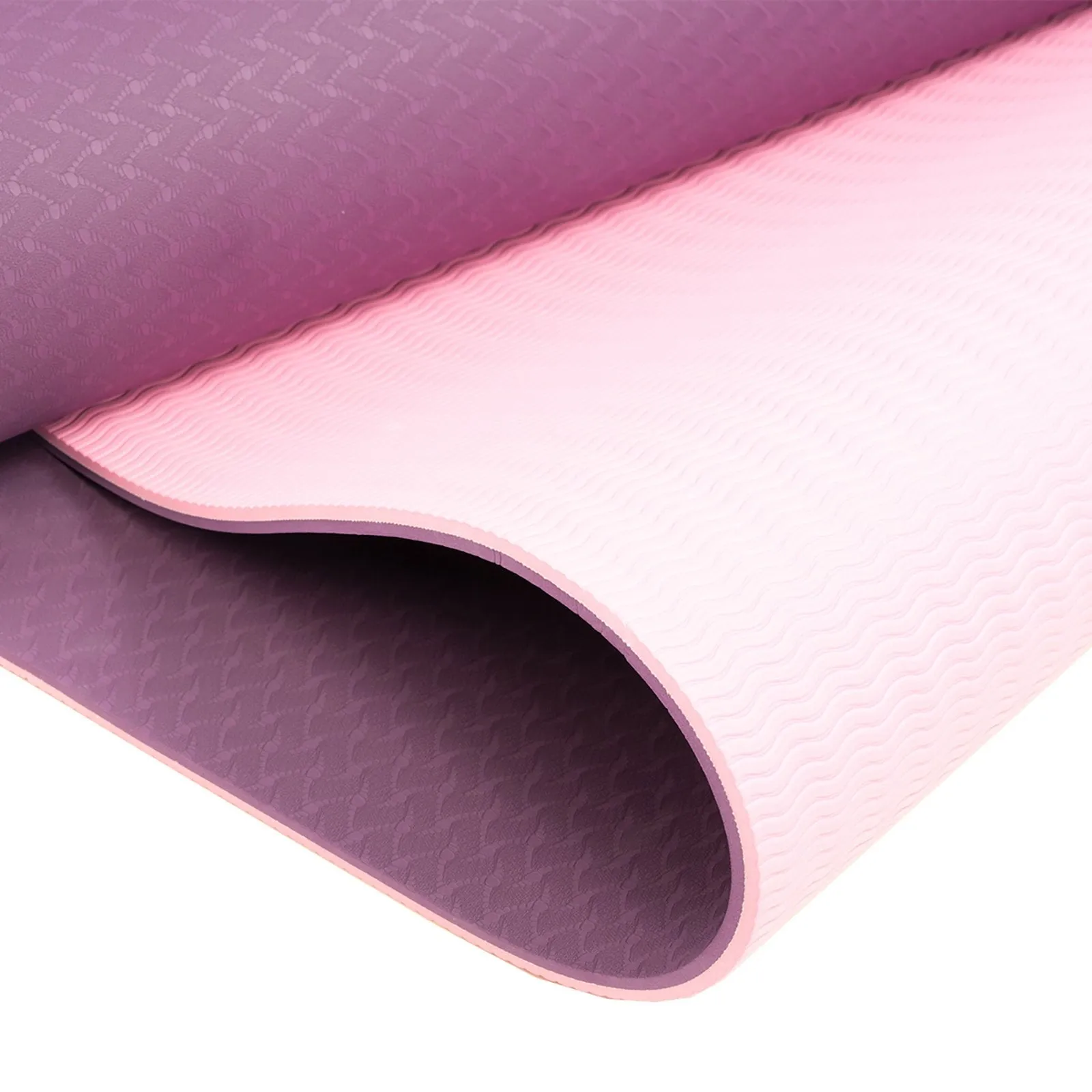 Powertrain TPE Pilates Exercise Yoga Mat 8mm - Dark Purple