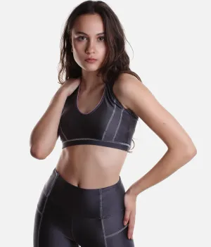 Racer Back Crop Top - 15228