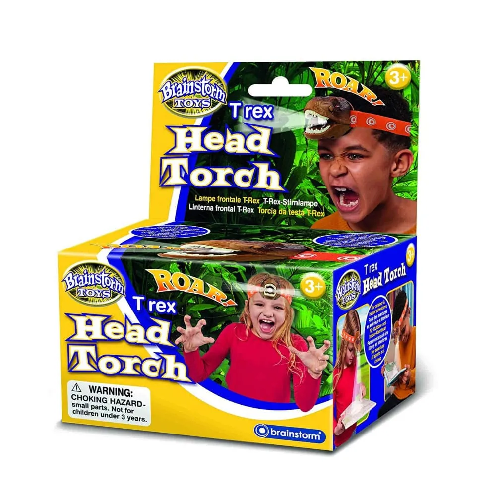 T rex Head Torch