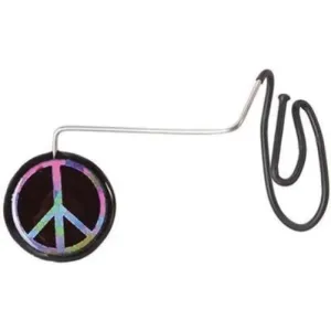 TIGER EYE Bike Helmet Mount Mirror Peace Sign - Peace Sign