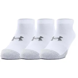 Under Armour HeatGear No Show Socks (3 Pack) - White