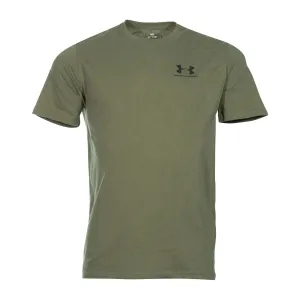 Under Armour T-Shirt Sportstyle Left Chest Logo oliv