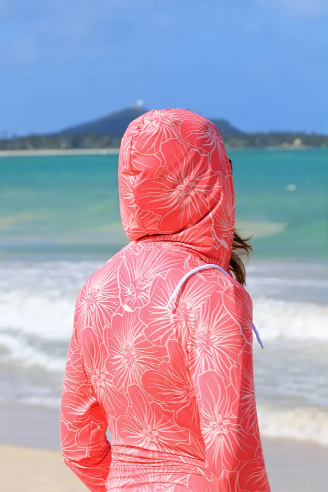 Wahine Ilima Long Sleeve UPF 50 Hoodie