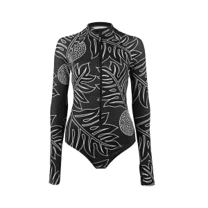Wahine Ulu LS UPF Swimsuit