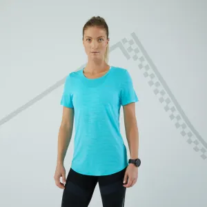 Women's Seamless Running& Trail Running T-Shirt-KIPRUN Run 500 Comfort