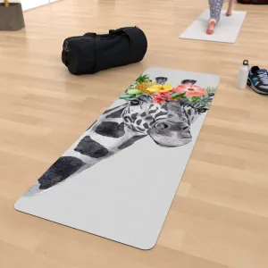 Yoga Mat - Floral Giraffe